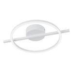 Eglo Ceiling Light Amandolo Steel White 17W 1900lm - 827-865 Tunable White + RGB | Dimmable
